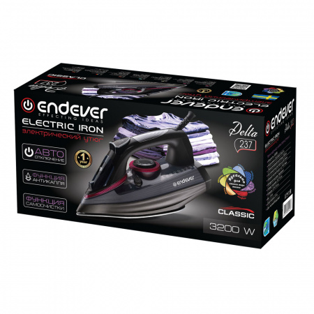 Электрический утюг ENDEVER DELTA-237