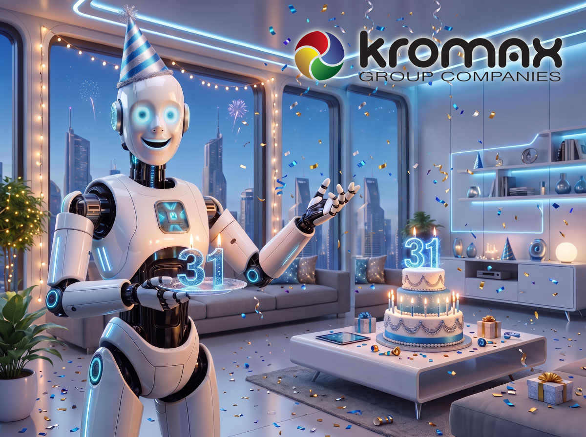 Kromax — 31 год вместе с вами!
