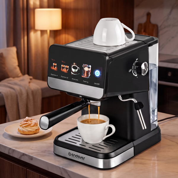 Кофеварка рожкового типа ENDEVER COSTA-1092