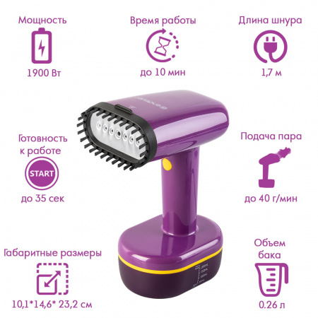 Универсальный ручной отпариватель ENDEVER ODYSSEY Q-458