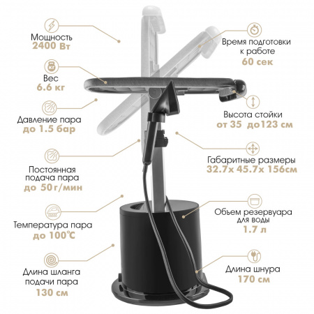 Универсальный отпариватель ENDEVER Odyssey Q-12
