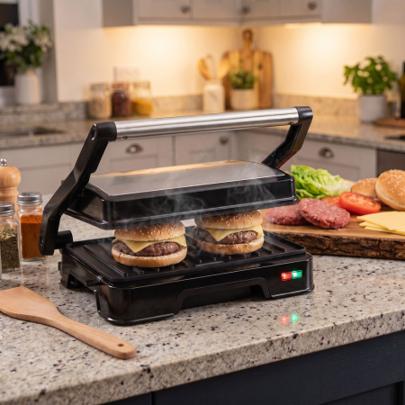 Электрический пресс-гриль ENDEVER GRILLMASTER-118