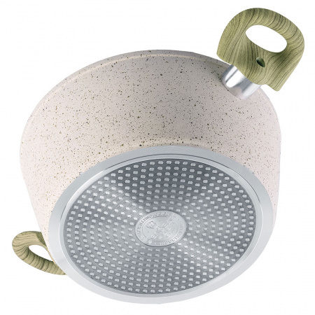 Кастрюля ENDEVER Stone-Beige-24C с крышкой ?24 см