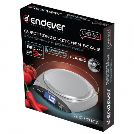 Весы кухонные электронные ENDEVER CHIEF-533