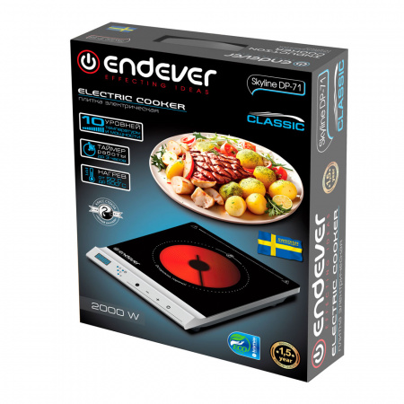 Электрическая плита ENDEVER Skyline DP-71