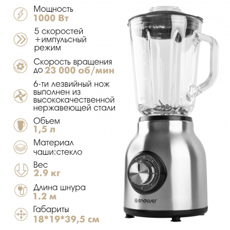 Блендер настольный ENDEVER SIGMA-201