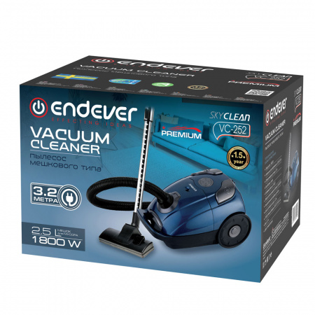 Пылесос мешкового типа ENDEVER SKYCLEAN VC-252