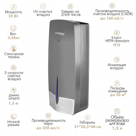 Очиститель-увлажнитель воздуха ENDEVER OASIS-320
