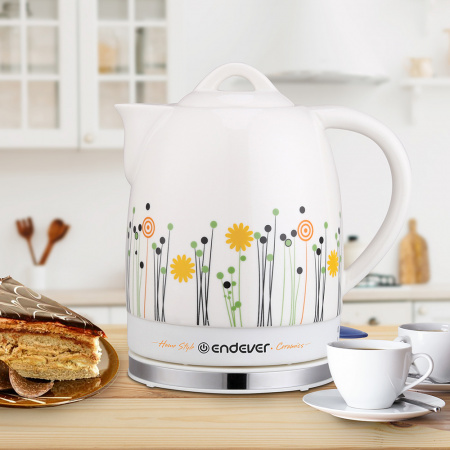 Чайник электрический керамический ENDEVER KR-430C