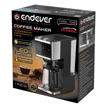 Кофеварка капельного типа ENDEVER COSTA-1046