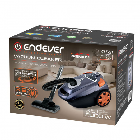 Пылесос мешкового типа ENDEVER SKYCLEAN VC-250