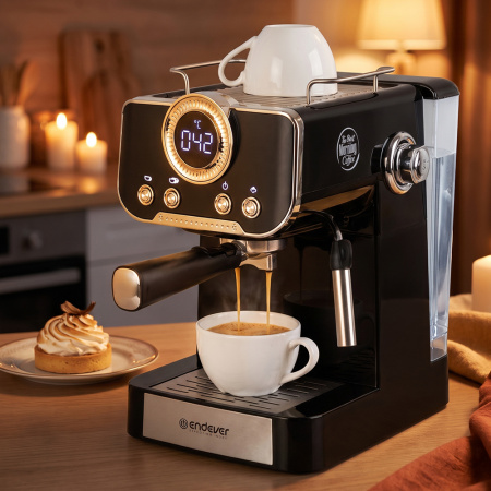 Кофеварка рожкового типа ENDEVER COSTA-1094