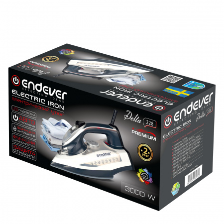 Электрический утюг ENDEVER DELTA-228