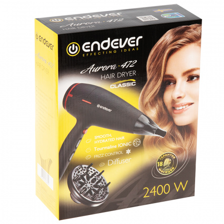 Фен для волос ENDEVER AURORA-472