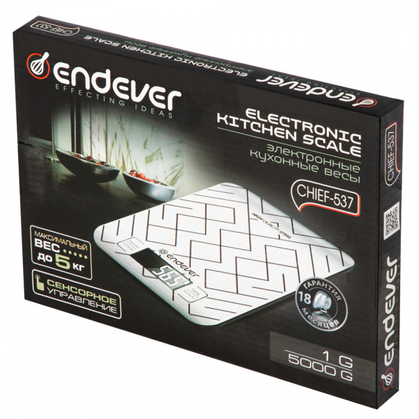 Весы кухонные электронные ENDEVER CHIEF-537