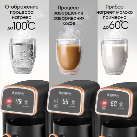 Кофеварка–турка ENDEVER COSTA-1017