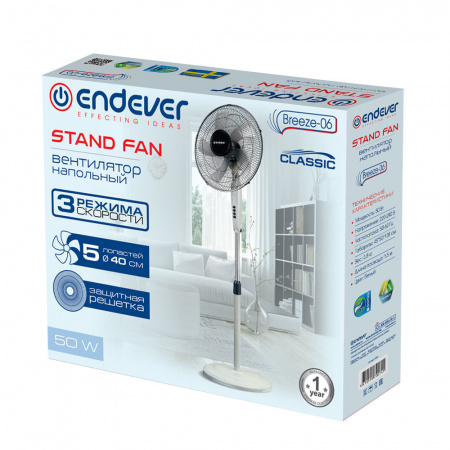 Вентилятор напольный ENDEVER BREEZE-06